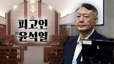 “미친놈”·“자식 없어 이상한가”…尹 재판 말말말