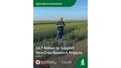 캐나다·사스캐처원, 작물 연구에 970만 달러 투자…잡초 저항·관개·해충 대응까지 ‘현장형 과제’ 39건 지원